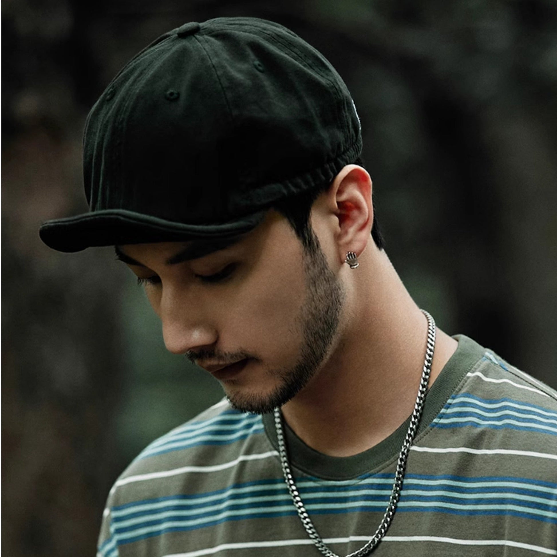 Black Vintage Work Cap