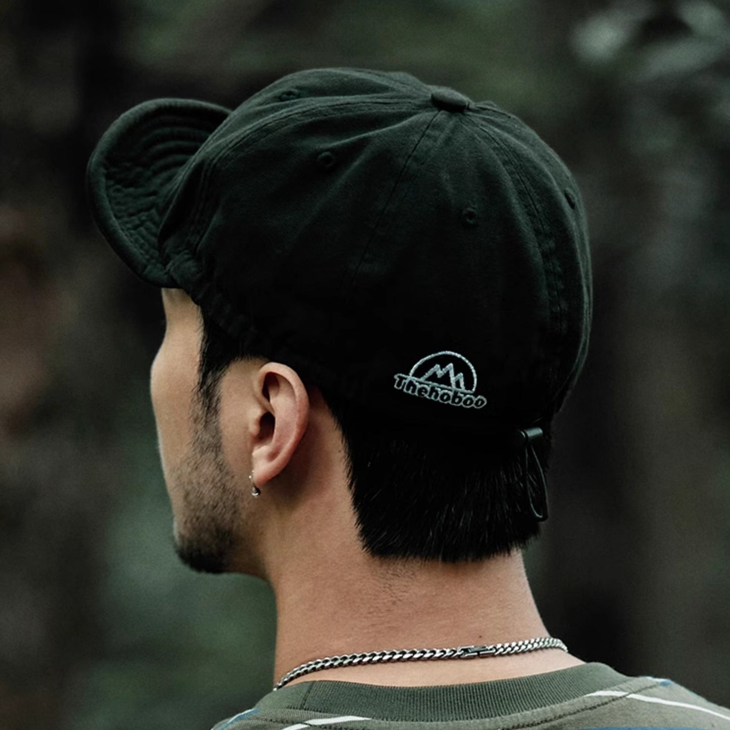 Black Vintage Work Cap