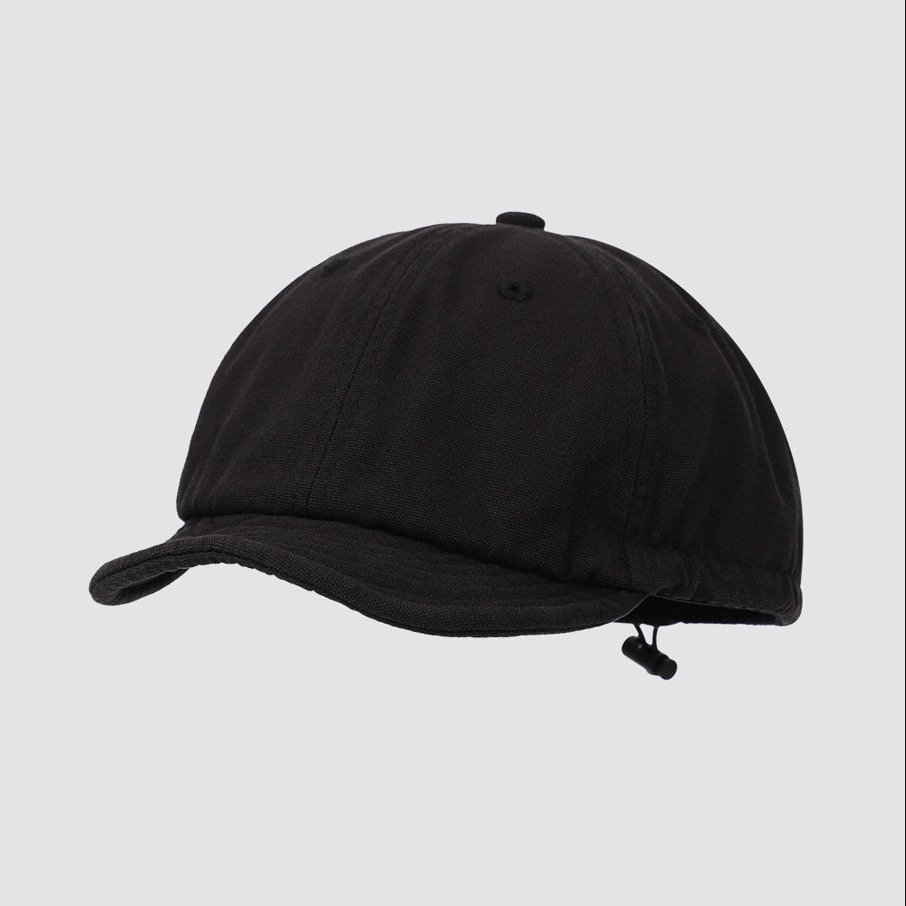 Black Vintage Work Cap