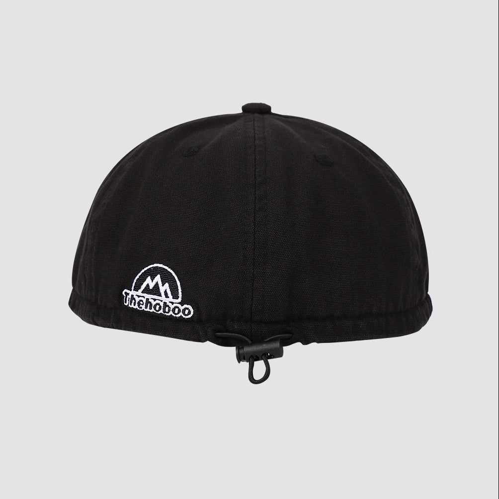 Black Vintage Work Cap