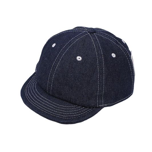 Dark blue denim cap