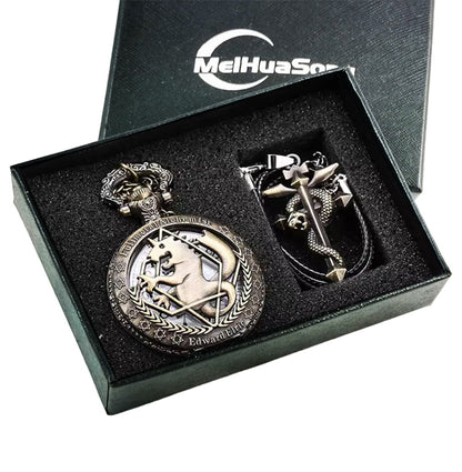 Alchemist Dragon Crest Pocket Watch