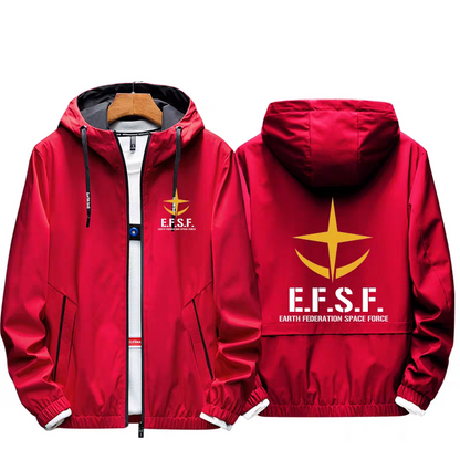 E.F.S.F. Windbreaker Jacket Red