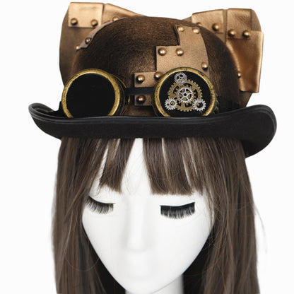 Steampunk Cat Ears Hat