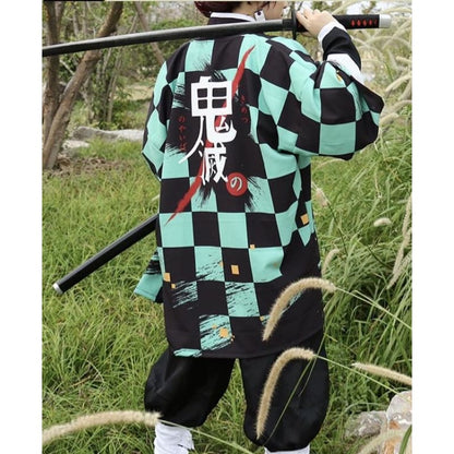 | Demon Slayer Kimetsu No Yaiba Kimono Shirt | Foxtume