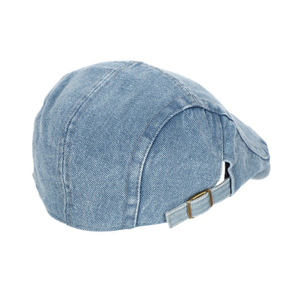 Blue denim cap 