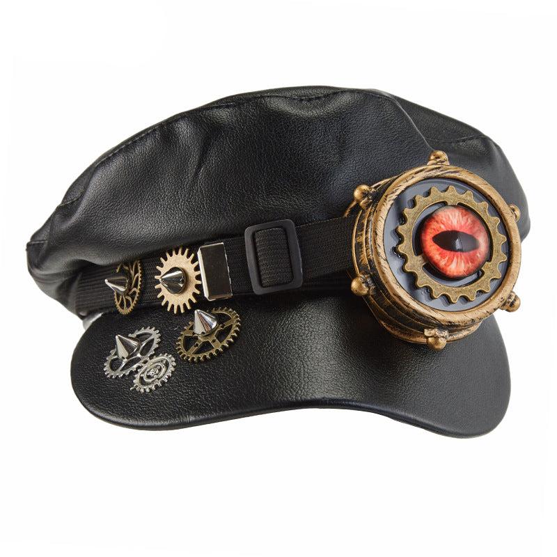 Gothic Steampunk Newsboy Cap