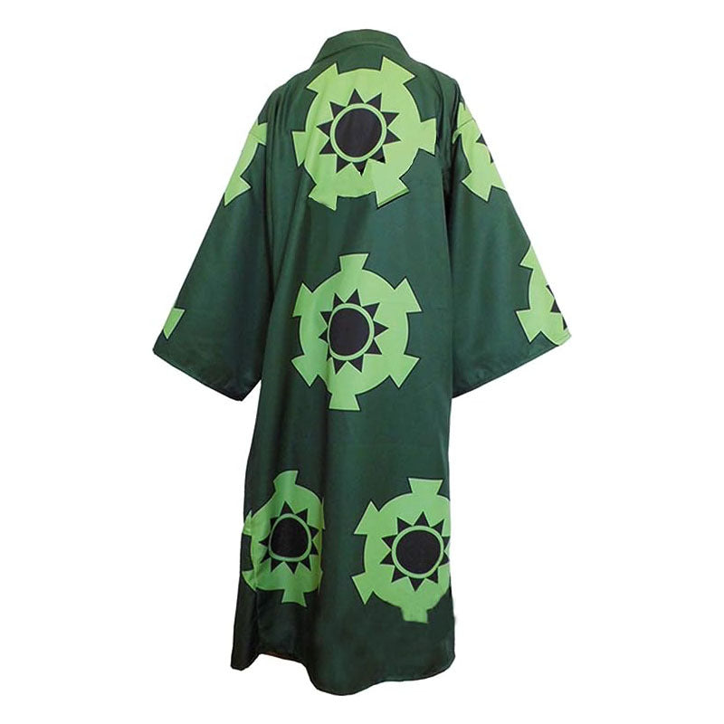 Green Samurai Kimono Set