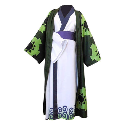 Green Samurai Kimono Set