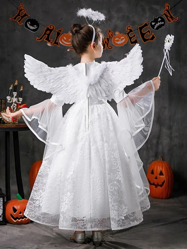 Halloween Angel Kids Costume Dress