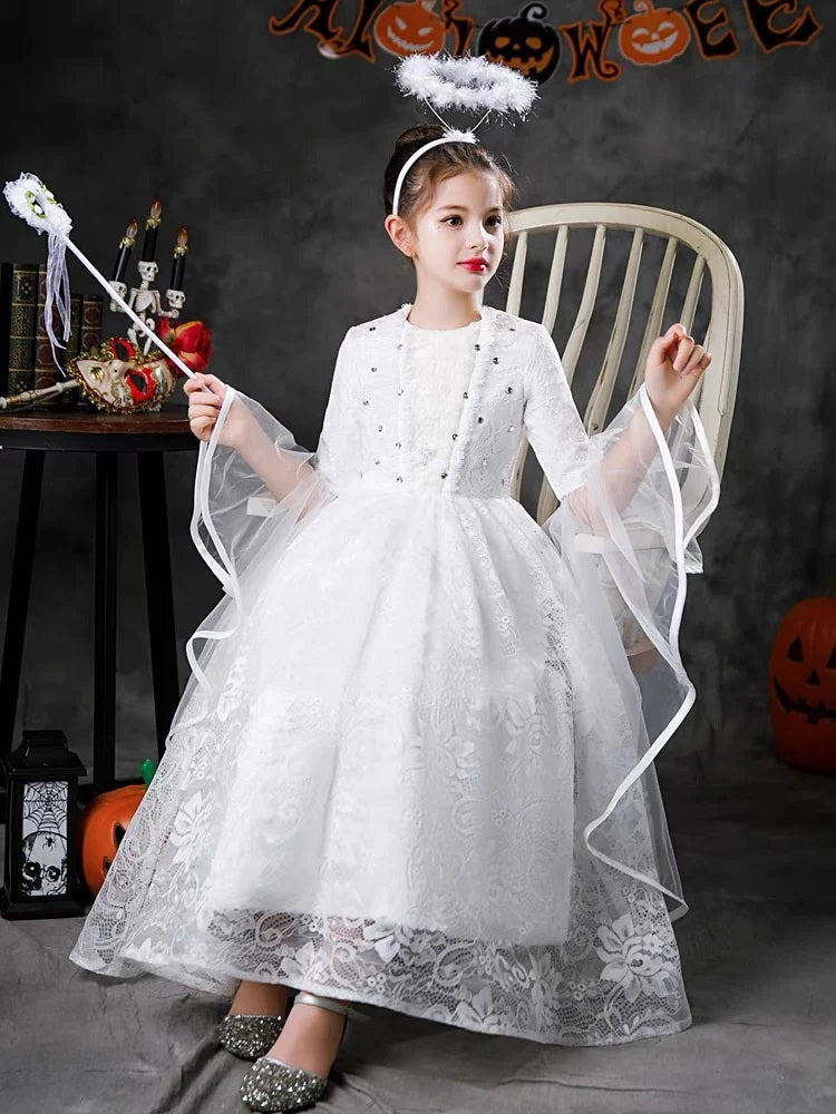 Halloween Angel Kids Costume Dress