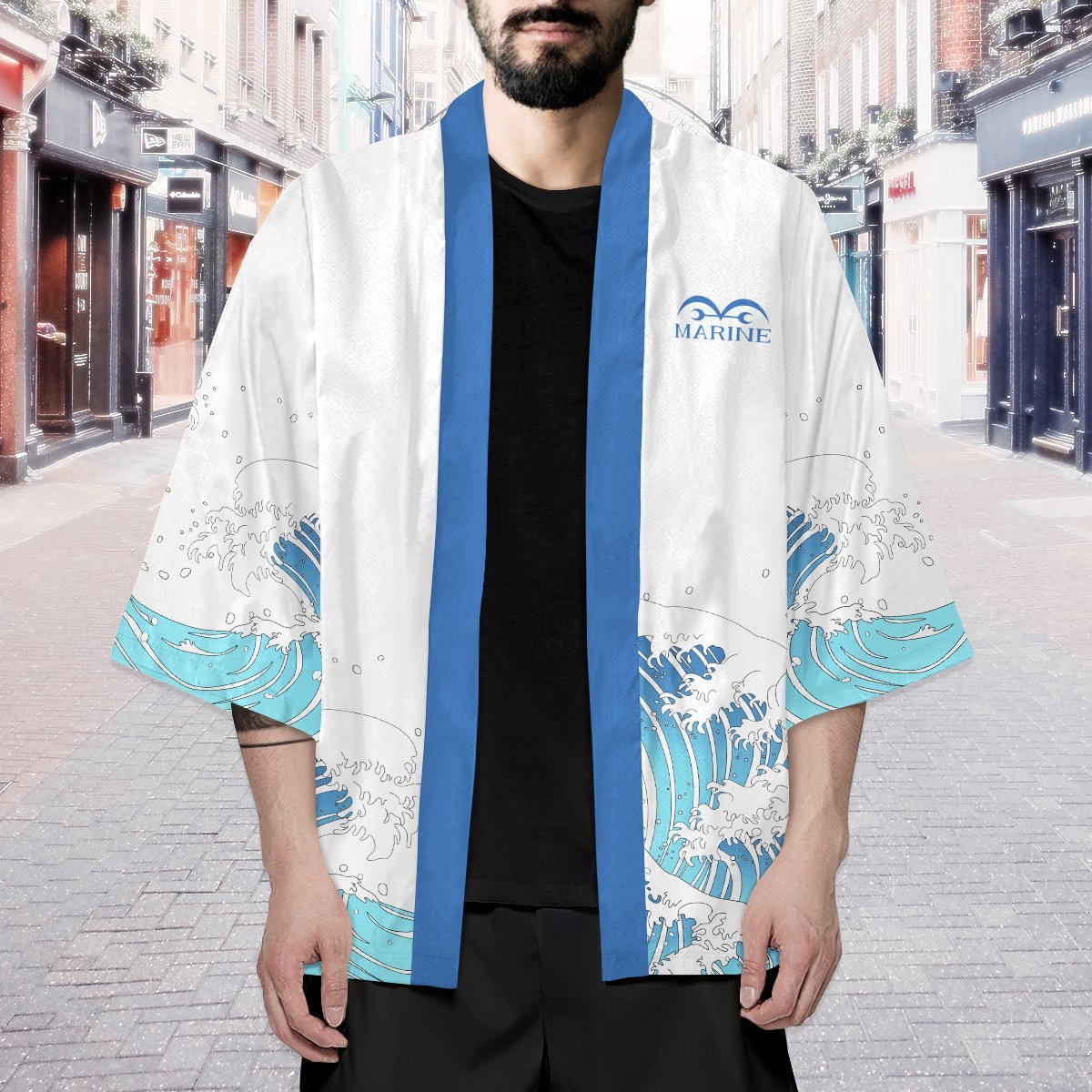 Marine Force Kimono Cardigan