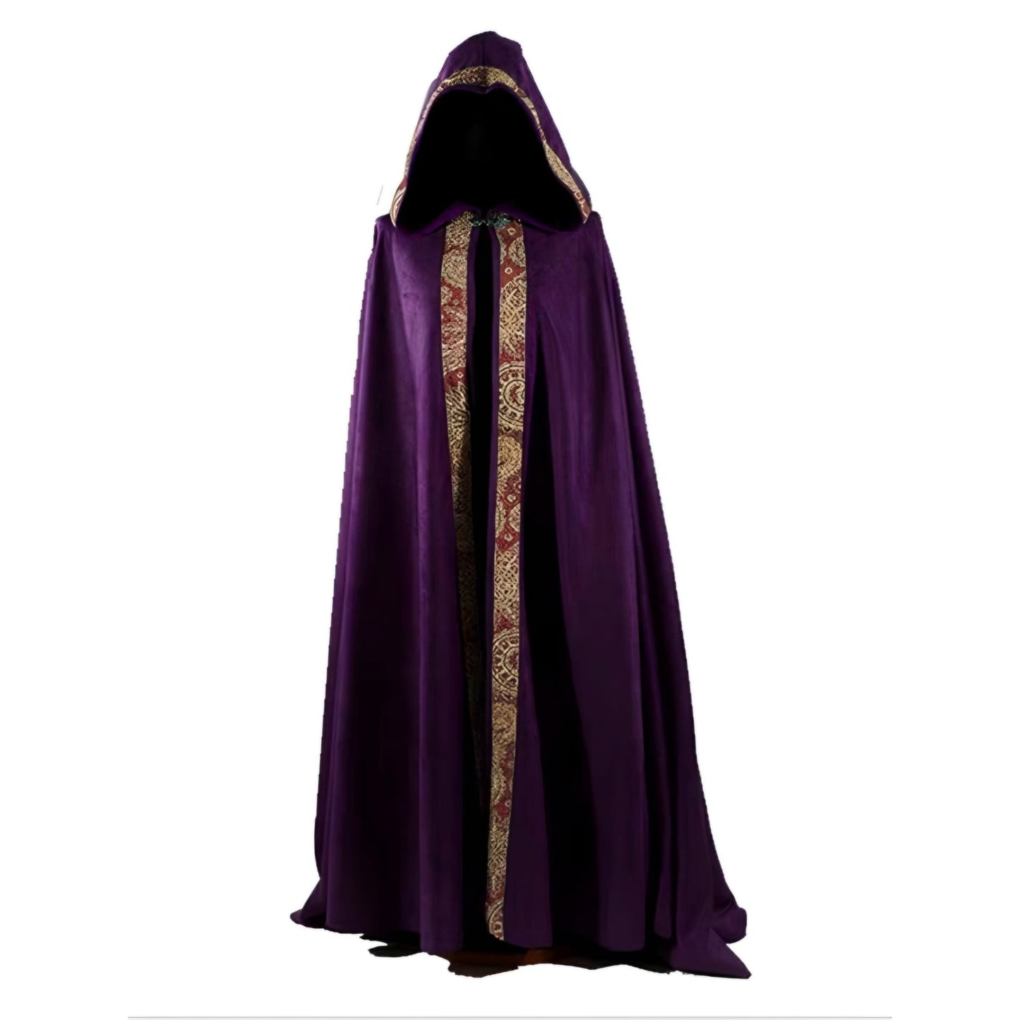 Purple Medieval Clergy Cloak