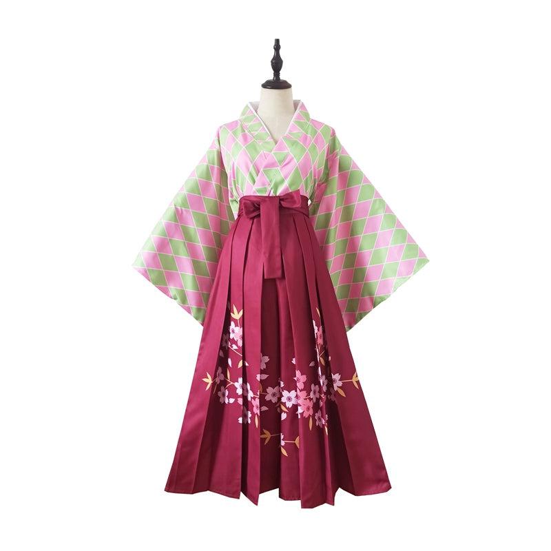 Sakura Blossom Kimono Hakama Set