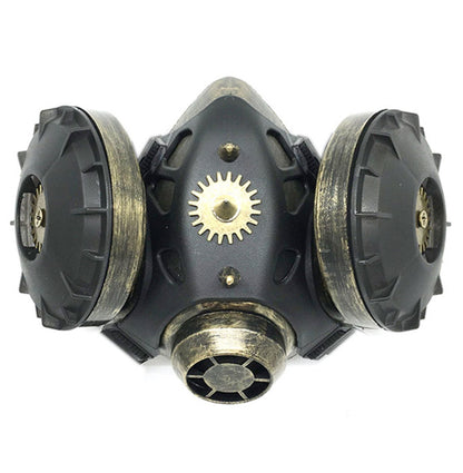 Steampunk Anti-Smog PM2.5 Gas Mask & Goggles Set