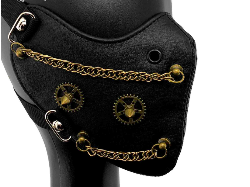 Classic Steampunk Gear Mask