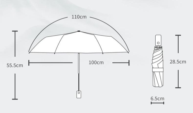 Fire Nation Automatic Folding Umbrella