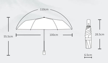 Fire Nation Automatic Folding Umbrella