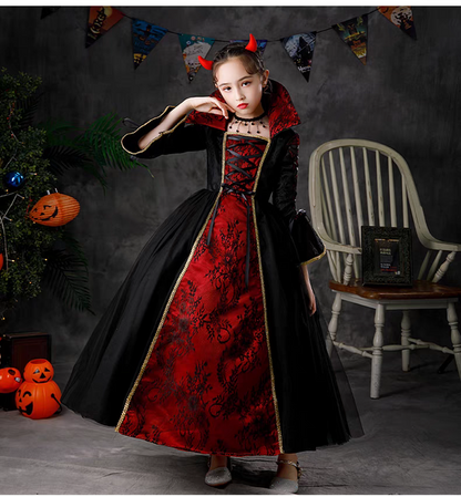 Halloween Cosplay Girl Vampire Witch Dress