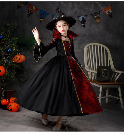 Halloween Cosplay Girl Vampire Witch Dress