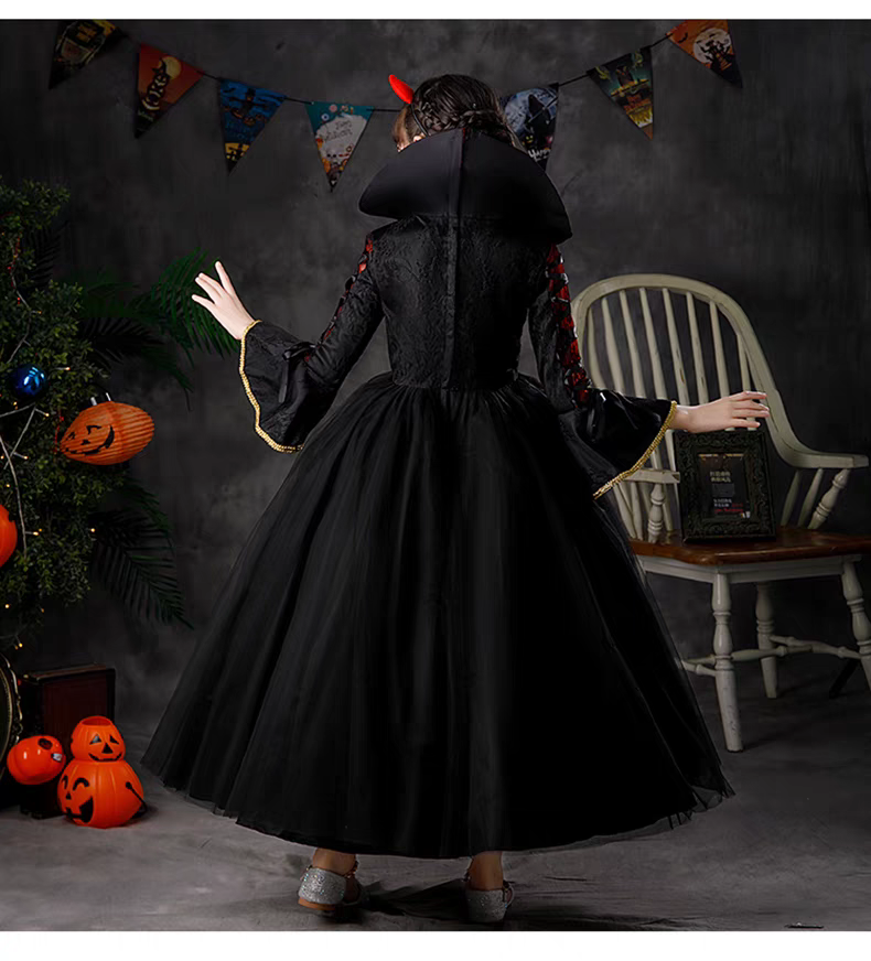 Halloween Cosplay Girl Vampire Witch Dress