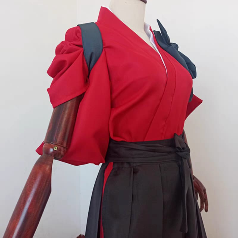 Red Workwear Hakama Set