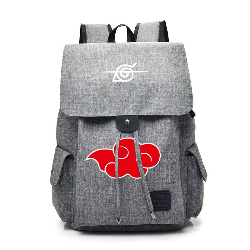  - Naruto Akatsuki Cloud Pattern Backpack - XPlayer Shop