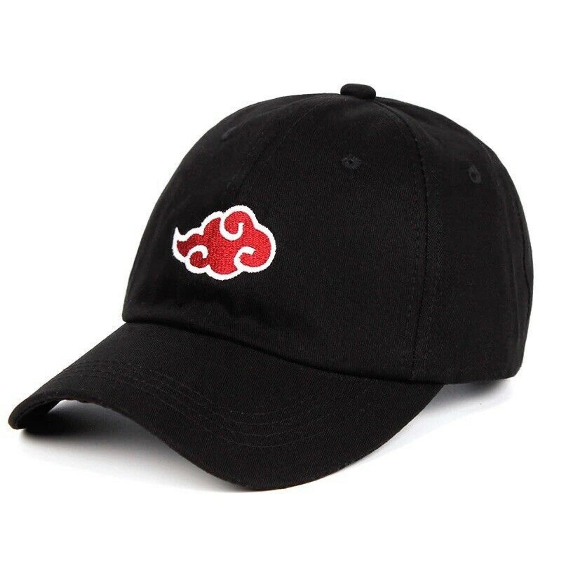 Akatsuki Red Cloud Symbol Embroidery Baseball Cap