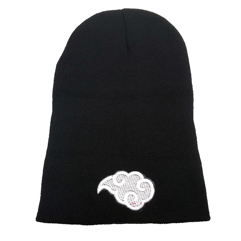Akatsuki Red Cloud Symbol Embroidered Knitted Hat