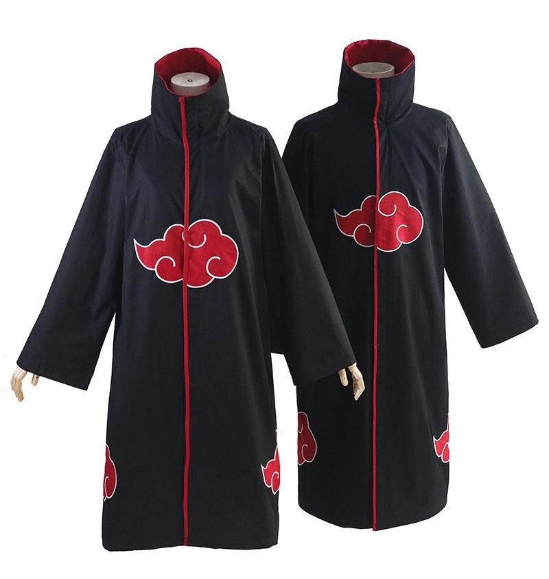 Akatsuki Red Cloud Symbol Long Robe