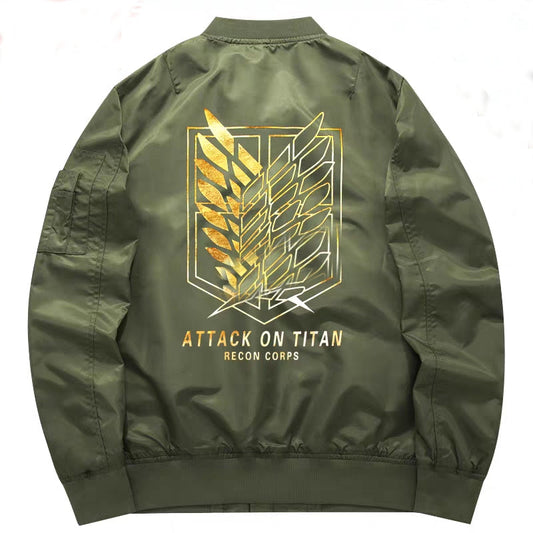 Attack On Titan Survey Corps Baseball Jacket