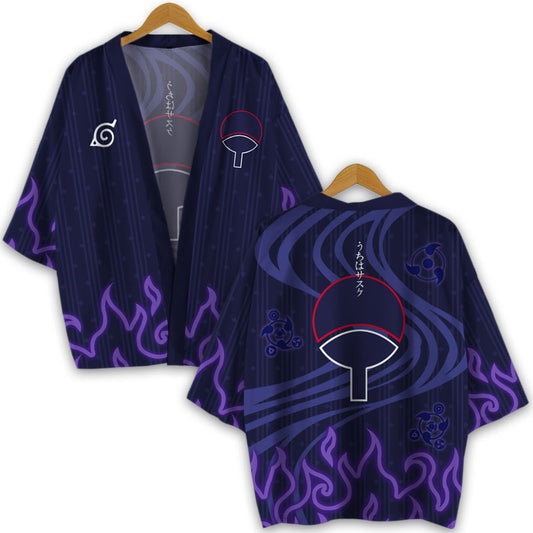 Purple Susanoo Armor Kimono Shirt