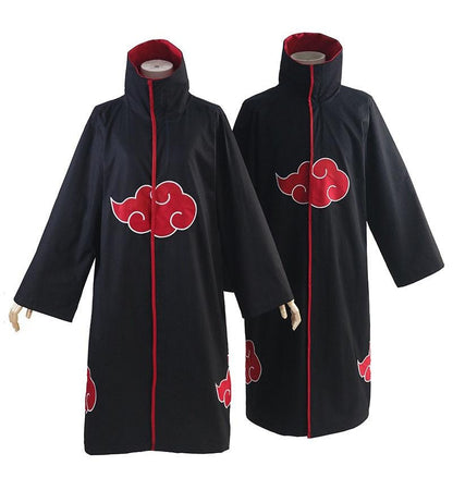 Red Cloud Symbol Ninja Long Robe