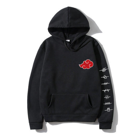 Black Red Nimbus Rogue Ninja Hoodie