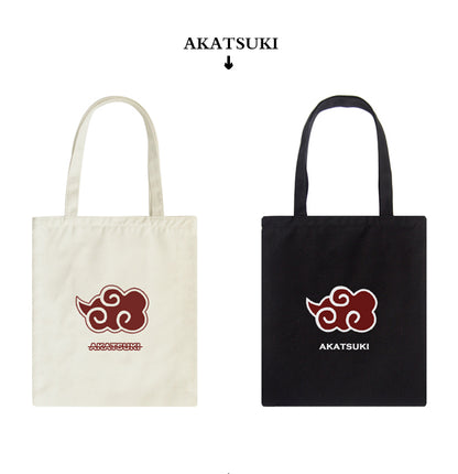  - Akatsuki Cloud Naruto Canvas Tote Bag - XPlayer Shop