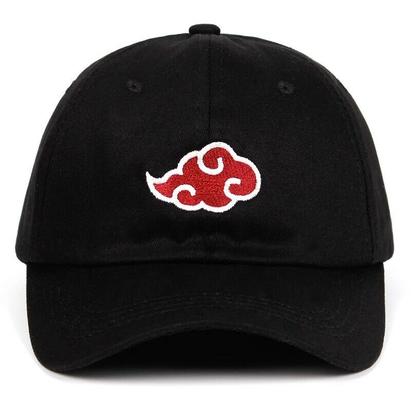 Akatsuki Red Cloud Symbol Embroidery Baseball Cap