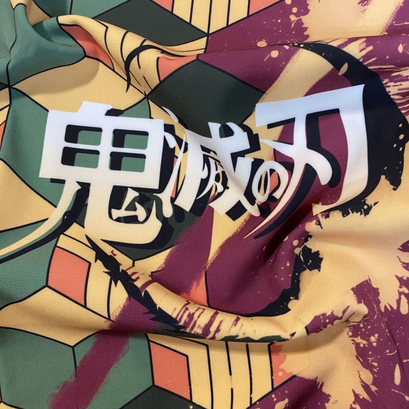'- Demon Slayer Kimetsu No Yaiba Kimono Shirt - Foxtume