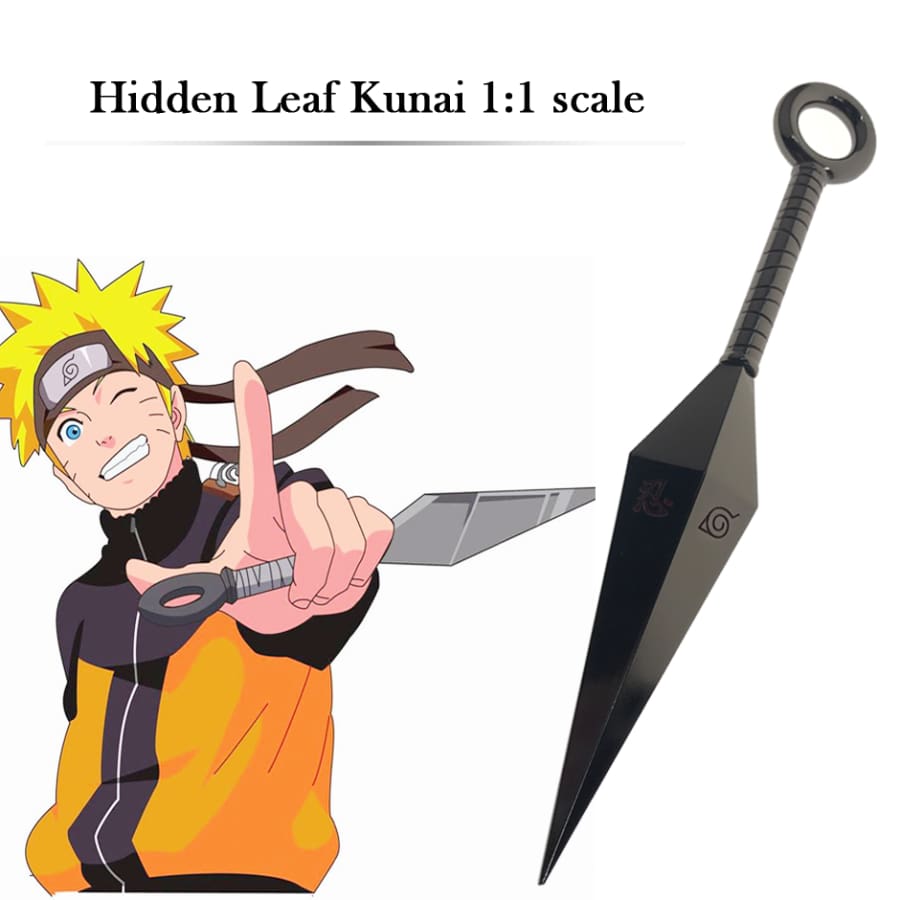Ninja Gears - Hidden Leaf Shiny Kunai 1:1 scale 