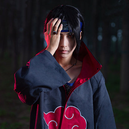Akatsuki Red Cloud Symbol Long Robe 【Upgraded Version】