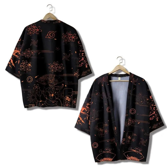 Nine Tailed Fox Sakura Kimono Shirt